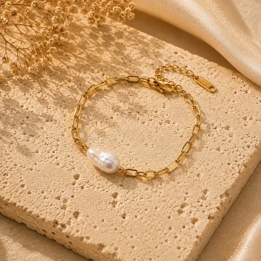 Pearl Link Bracelet