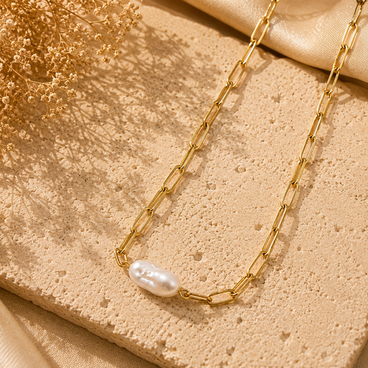 Pearl Link Necklace