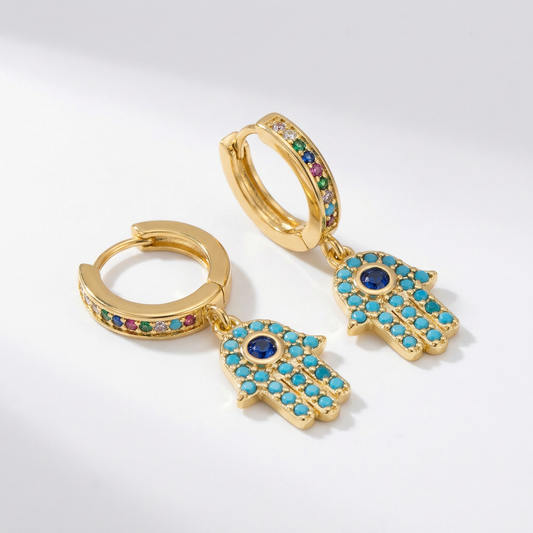 Mystic Eye Hoops