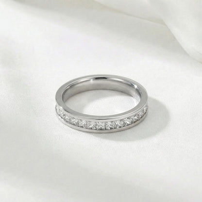 Crystal Line Ring